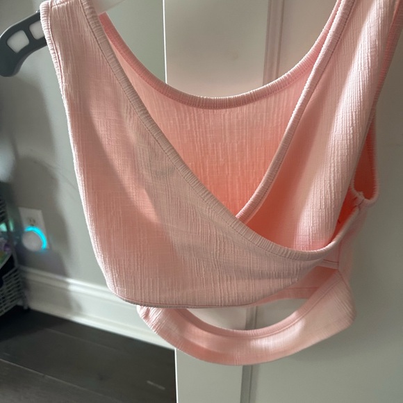 NWT Ribbed Pink Roxy Tank - Picture 7 of 7